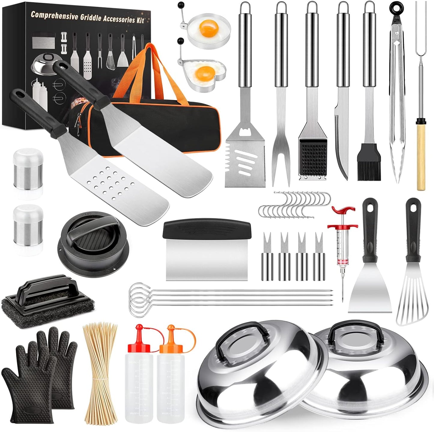 Ultimate Griddle Tools Set - 144 Pcs