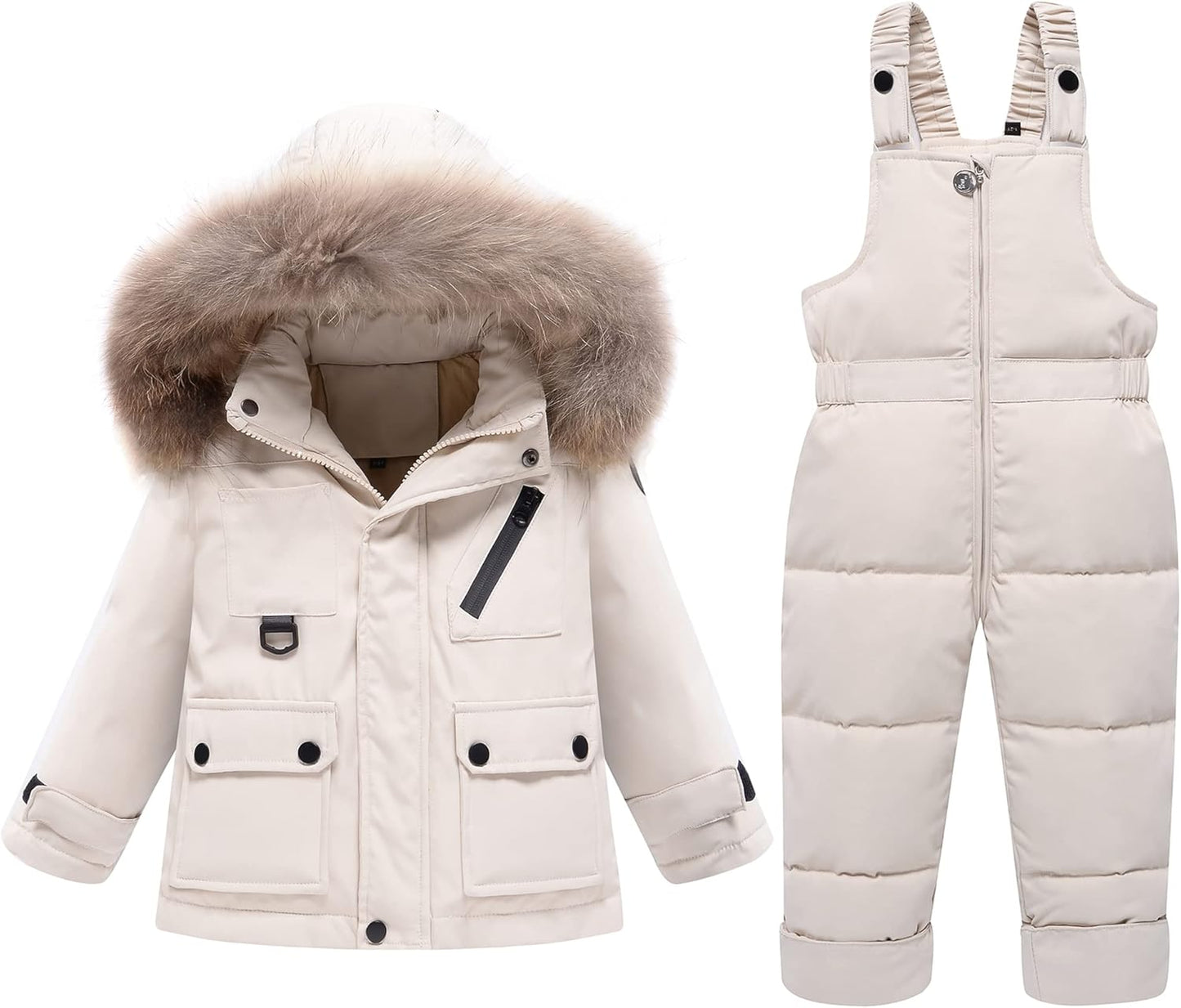 2-Piece Toddler Snow Suit for Ultimate Winter Fun and Comfort