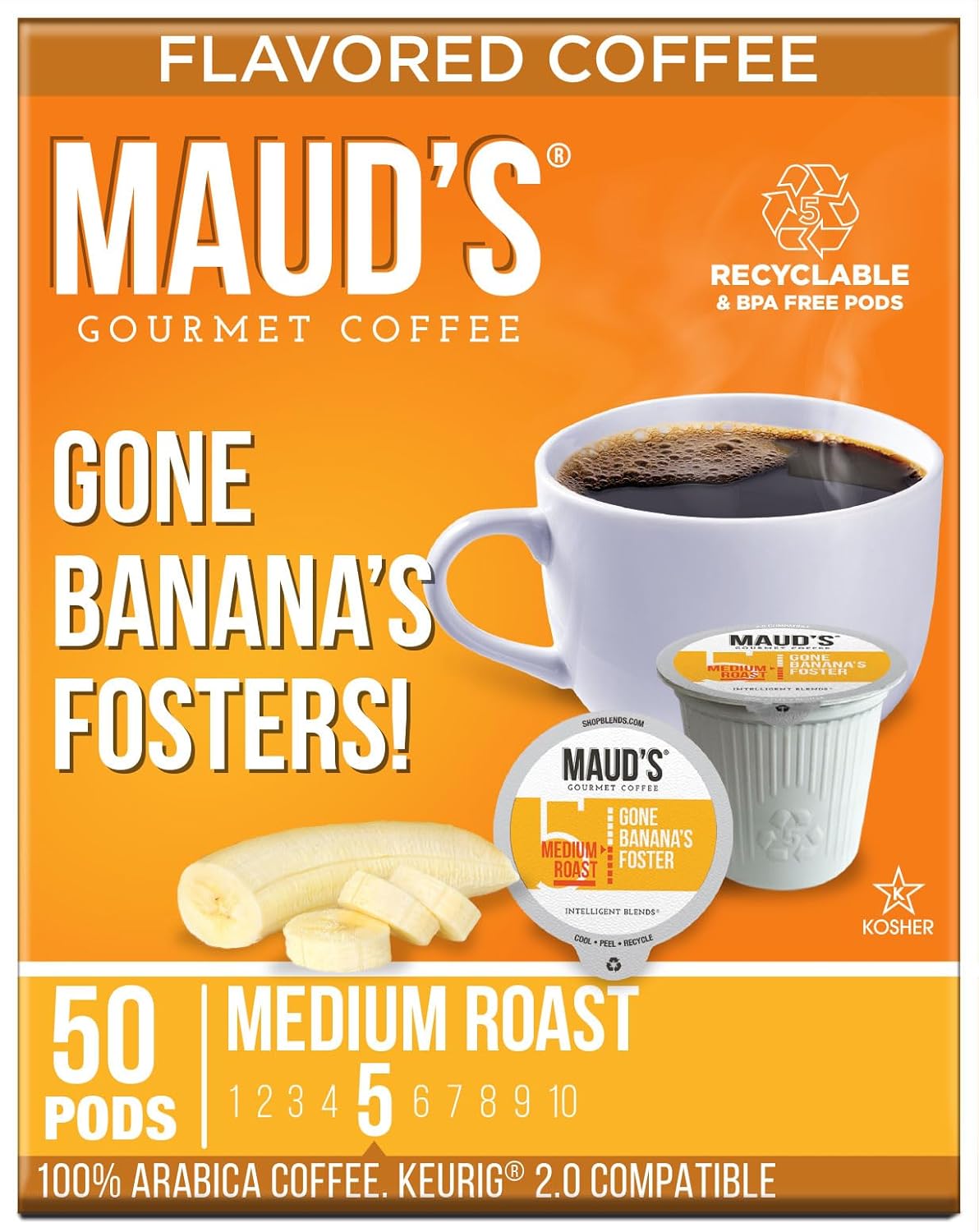 Gone Bananas Flavor - Maud's Banana Foster (50 ct)