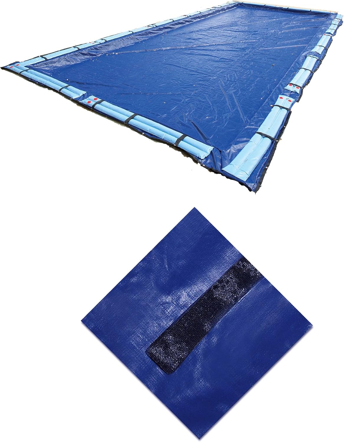 Blue Wave Gold 15-Year 20-ft x 44-ft Rectangular Pool Cover