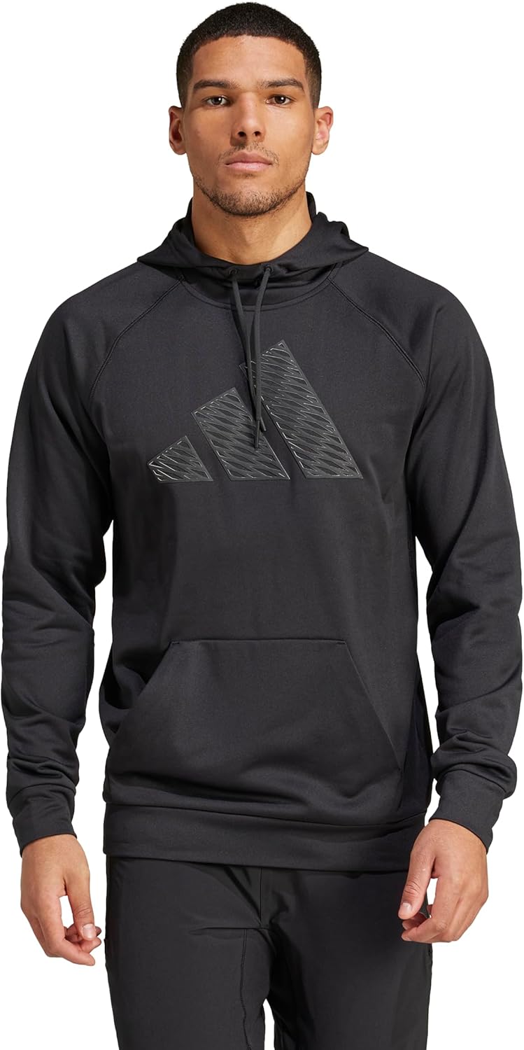 adidas Men's Game & Go Big Logo Hoodie - Train in Style!