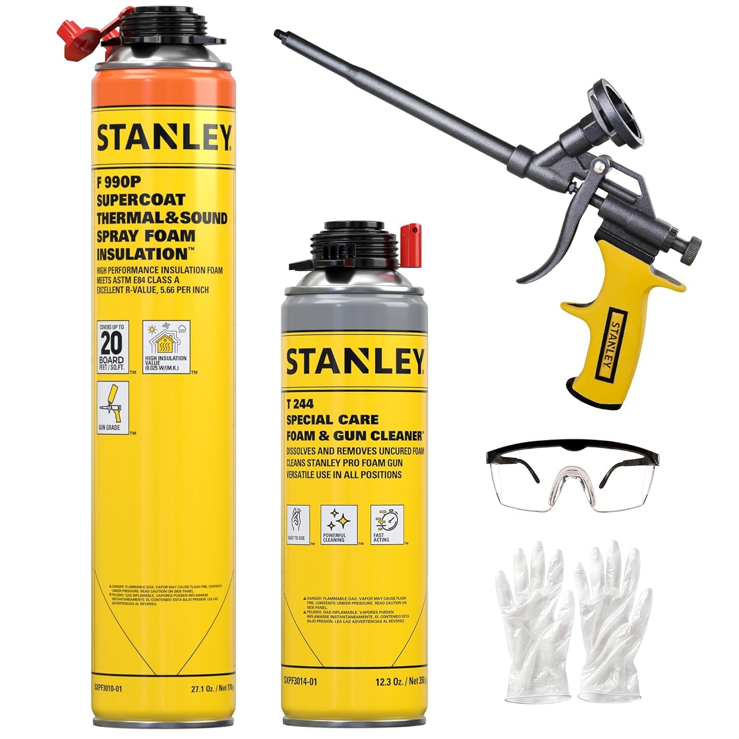 STANLEY F 990P Supercoat Spray Foam Insulation Kit Review