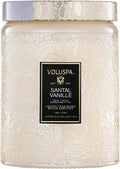Voluspa Santal Vanille Candle 18 oz - Long Lasting Coconut Wax Blend
