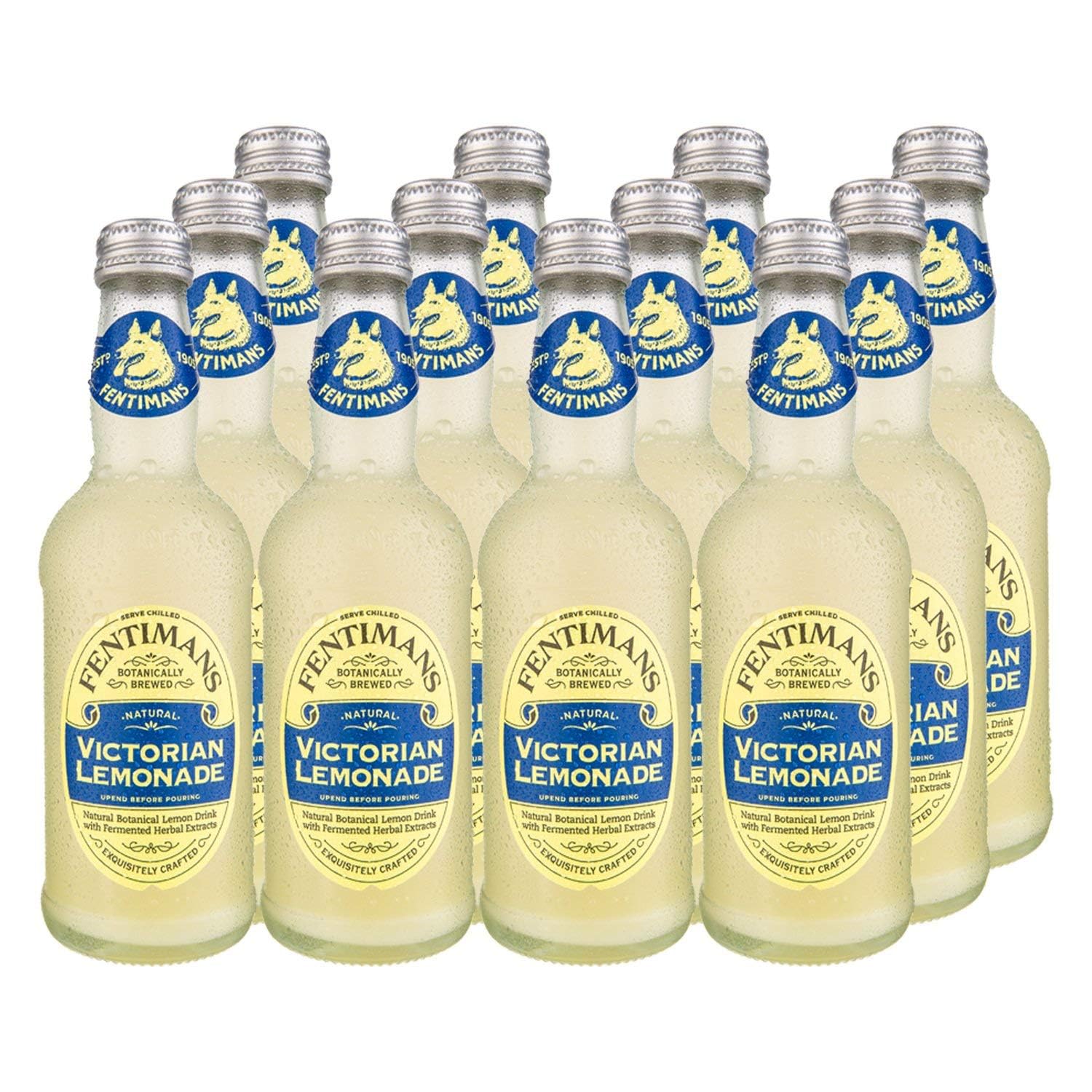 Fentimans Sparkling Victorian Lemonade - Refreshing Craft Soda