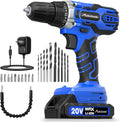 AVID POWER 20V MAX Power Drill Kit - Compact Cordless Drill for Home