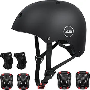 XJD Kids Bike Helmet and Protective Gear Set for Active Play