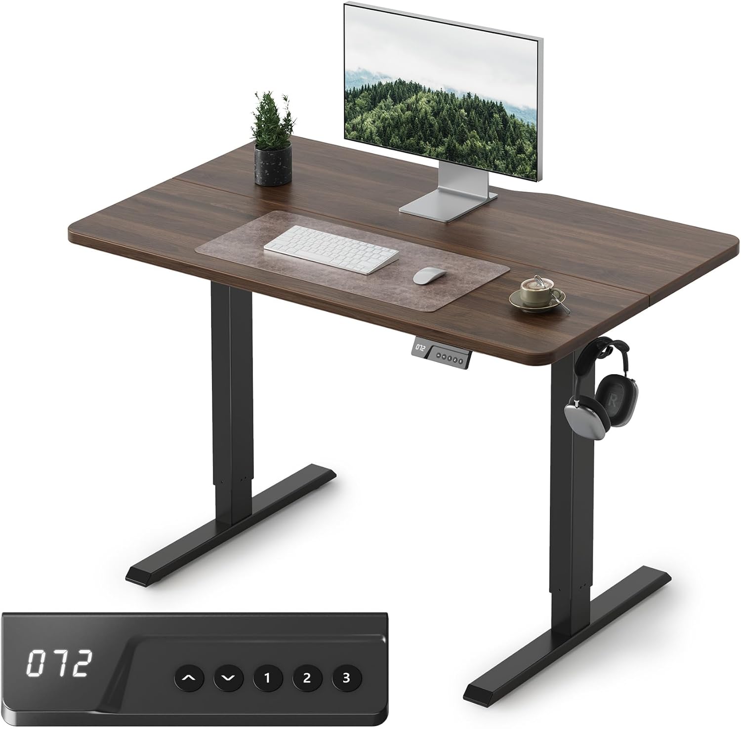 FEZIBO Electric Standing Desk Adjustable Height for Home Office