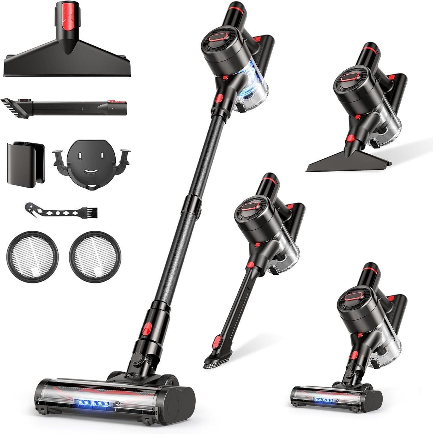 Cordless Vacuum Cleaner with Powerful Suction for Home Use