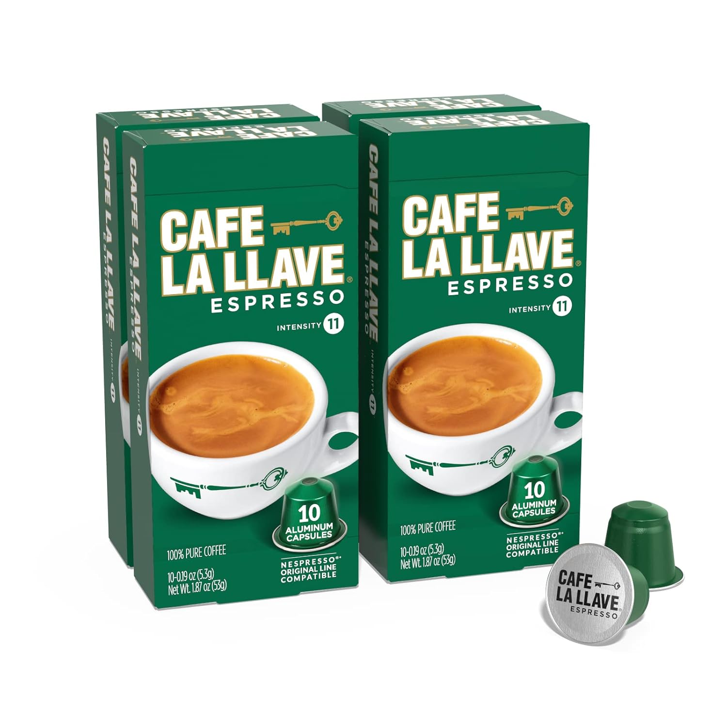 Bold Latin Dark Roast Pods: 40 Recyclable Pods