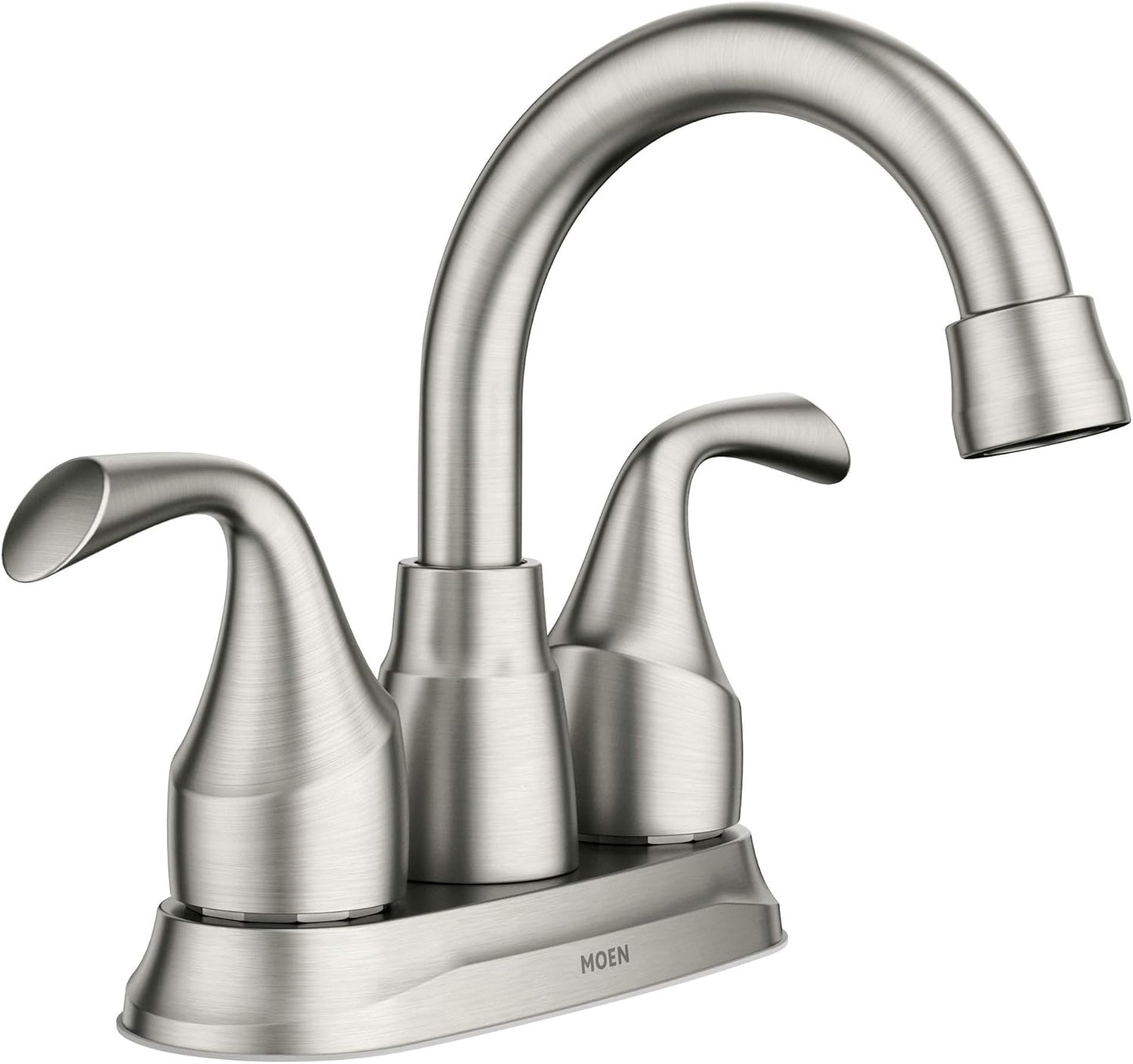 Moen Idora Spot Resist Brushed Nickel Bathroom Sink Faucet