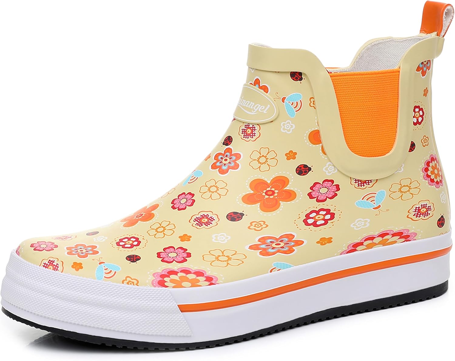 RAINANGEL Unisex Ankle Rain Boots for Comfortable Outdoor Use