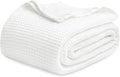 Bedsure Gentlesoft 100% Cotton Blanket Queen Size for Cozy Nights