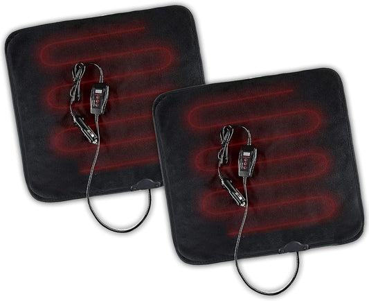 ZONETECH Black Warming Pad for Cozy Warmth and Comfort
