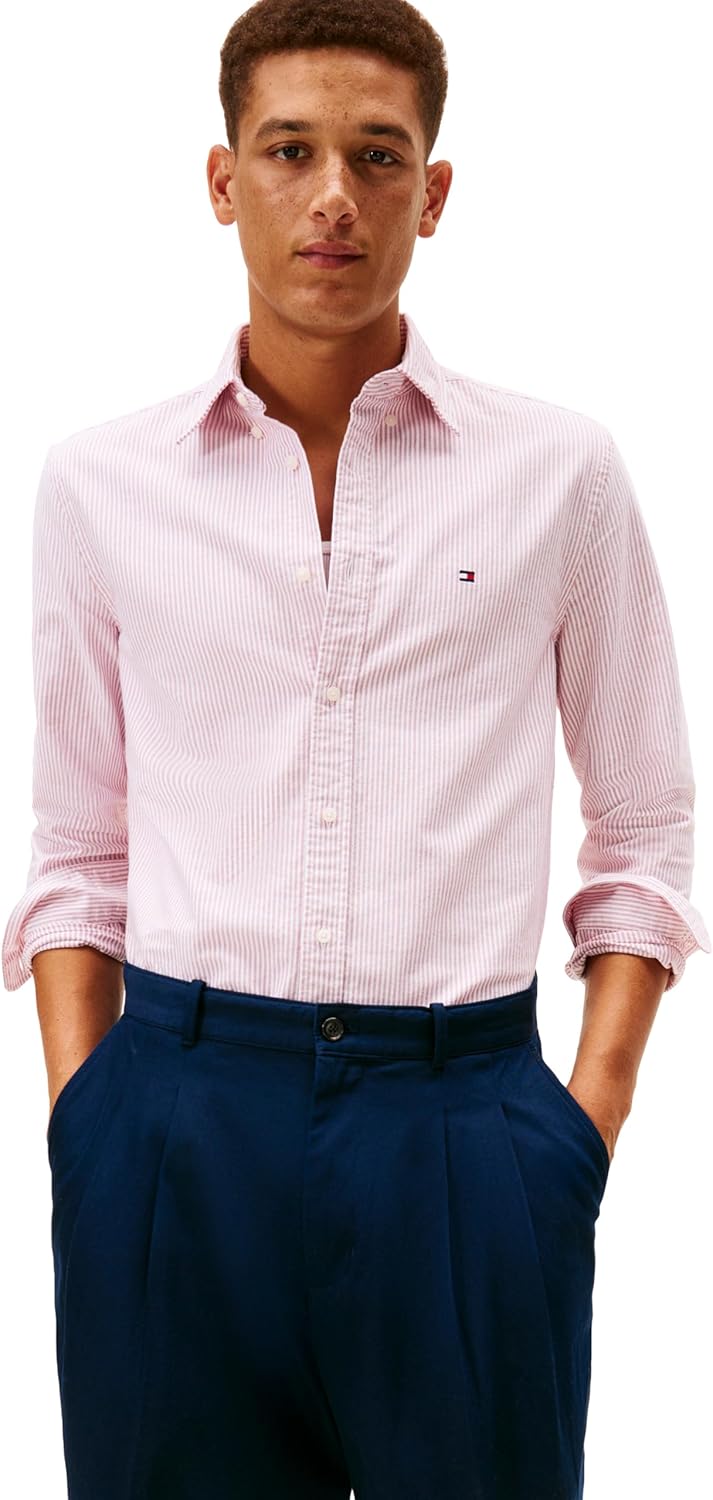 Tommy Hilfiger Men's Long Sleeve Oxford Shirts for Every Occasion