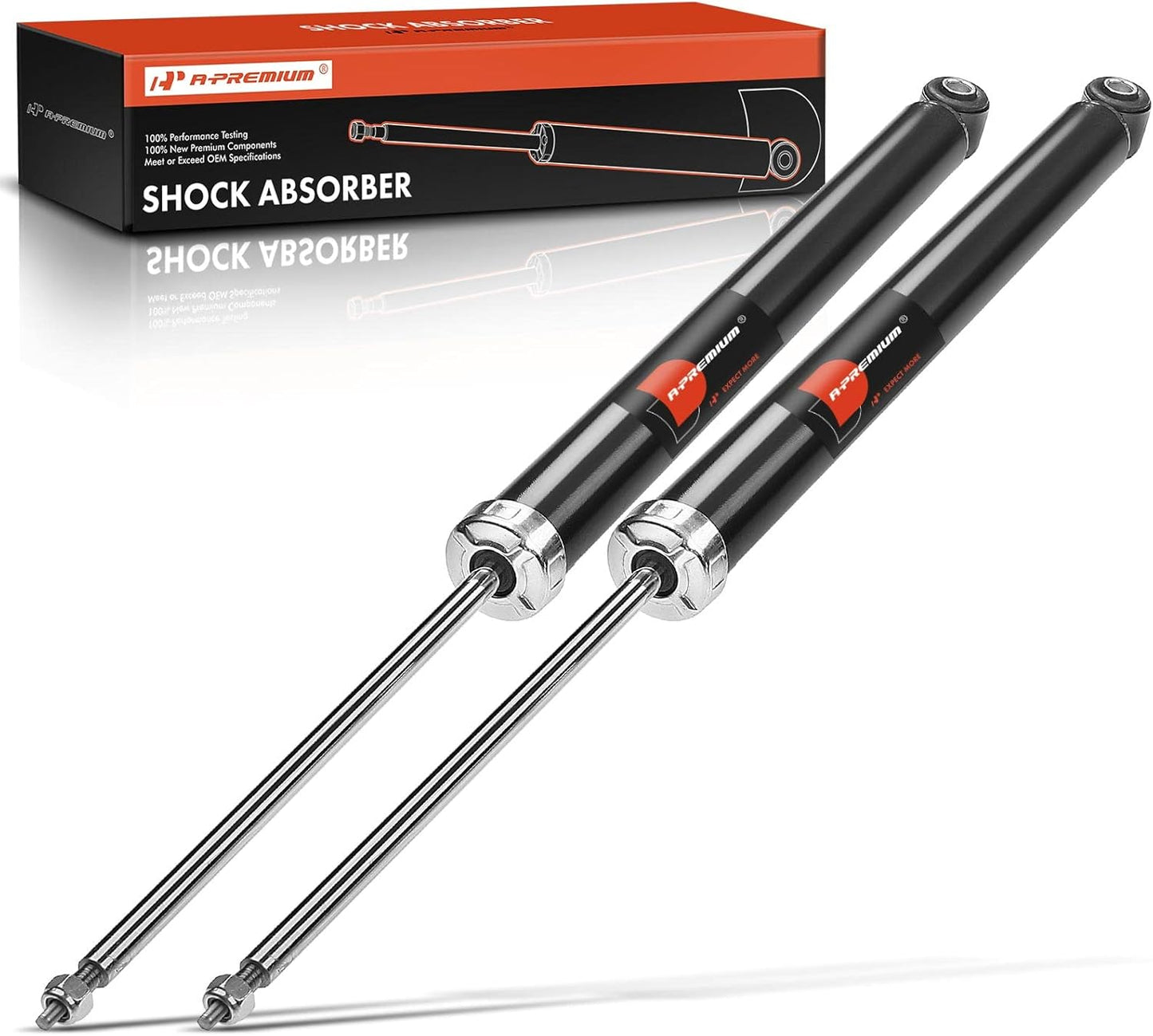 A-Premium Rear Strut Shock Absorber Set for Mazda 3 2010-2013