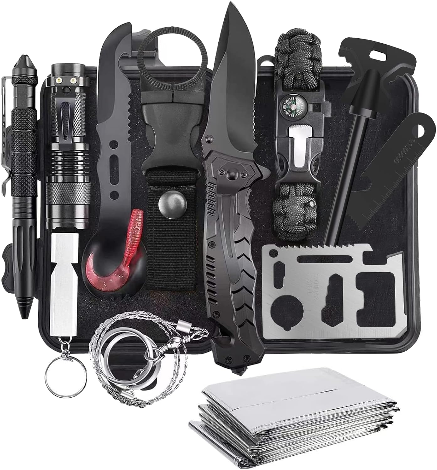 DOZAVI 16-in-1 Survival Kit - Ultimate Emergency Gear!