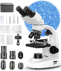 Compound Binocular Microscope for Kids & Students - 40X-2000X