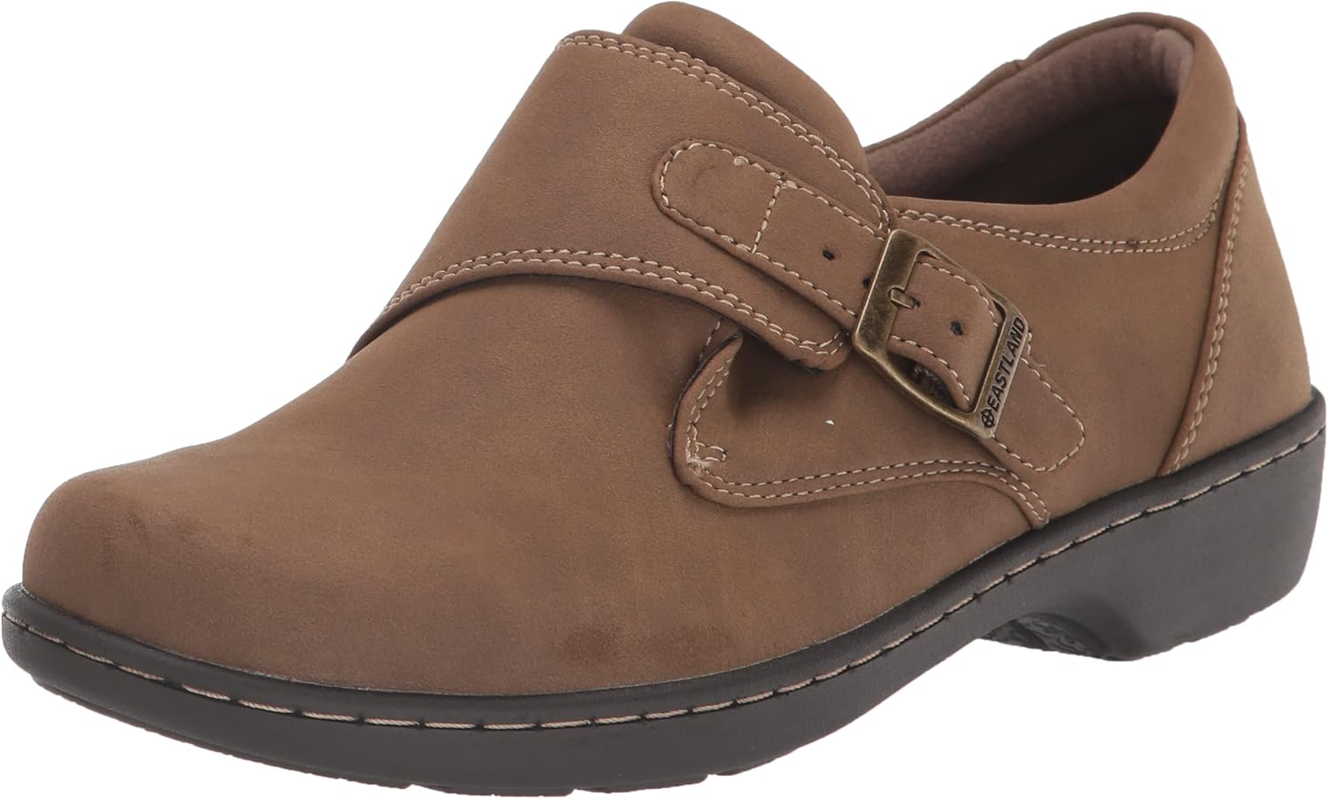 Eastland Womens Sherri: Stylish Comfort with Matte Pewter Buckle