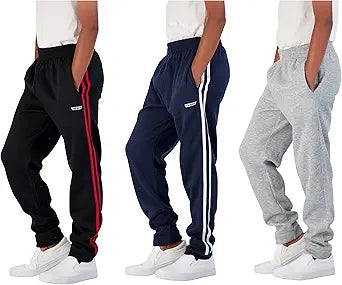 Hind Boys 3-Pack Fleece and Tricot Jogger Sweatpants Review