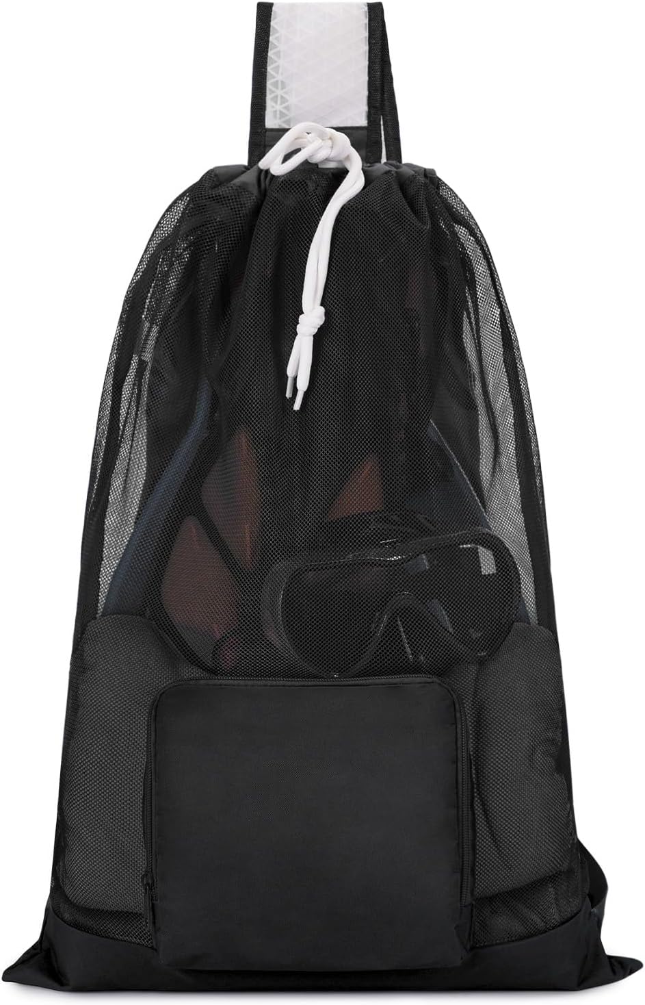 WANDF Foldable Mesh Swim Bag - Quick Dry & Wet Pocket