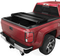 oEdRo Tri-Fold Truck Bed Tonneau Cover for 2014-2018 Silverado