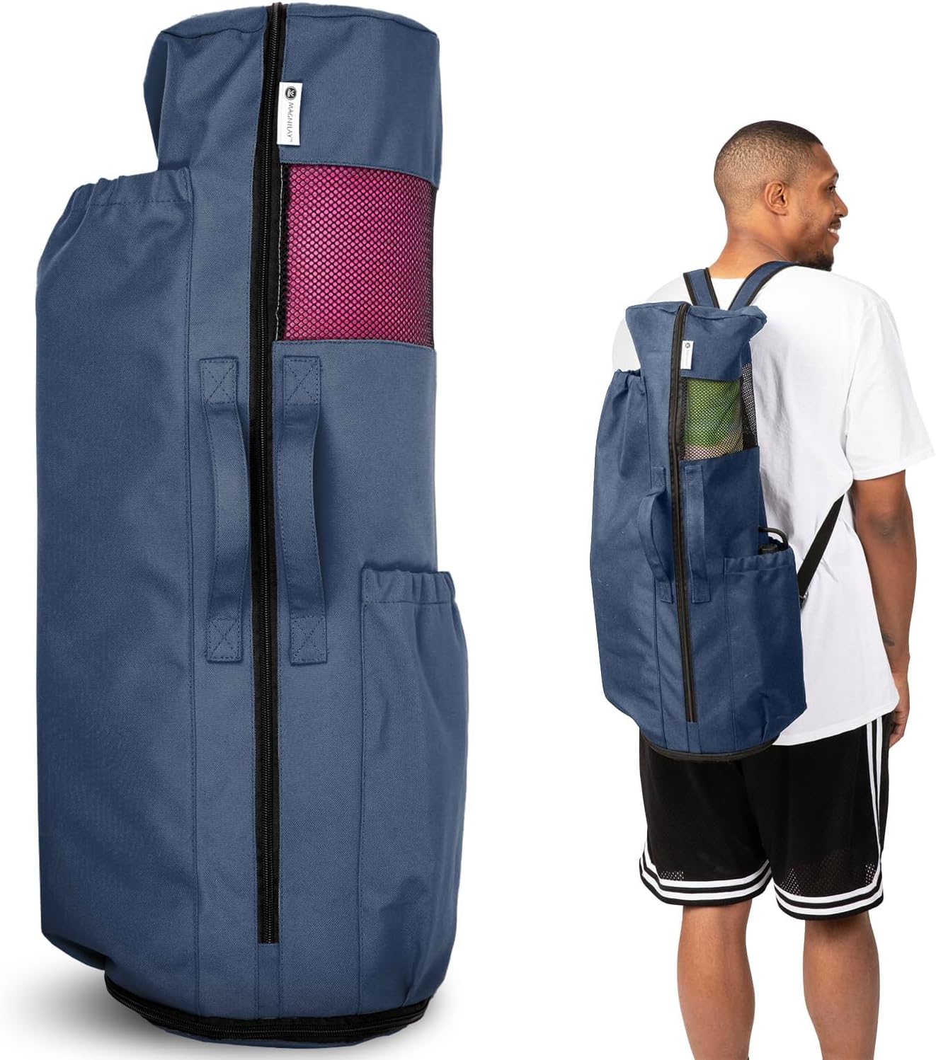 MAGNILAY Yoga Mat Bag - Stylish & Spacious Carrier