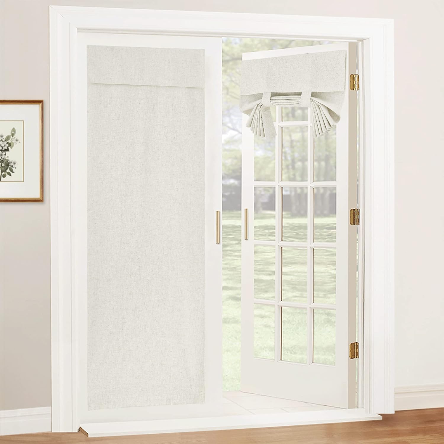 RYB HOME 100% Blackout Door Window Curtains for Privacy