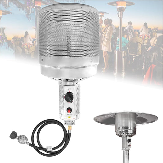 304 Stainless Steel Patio Heater Burner Head - Efficient Replacement