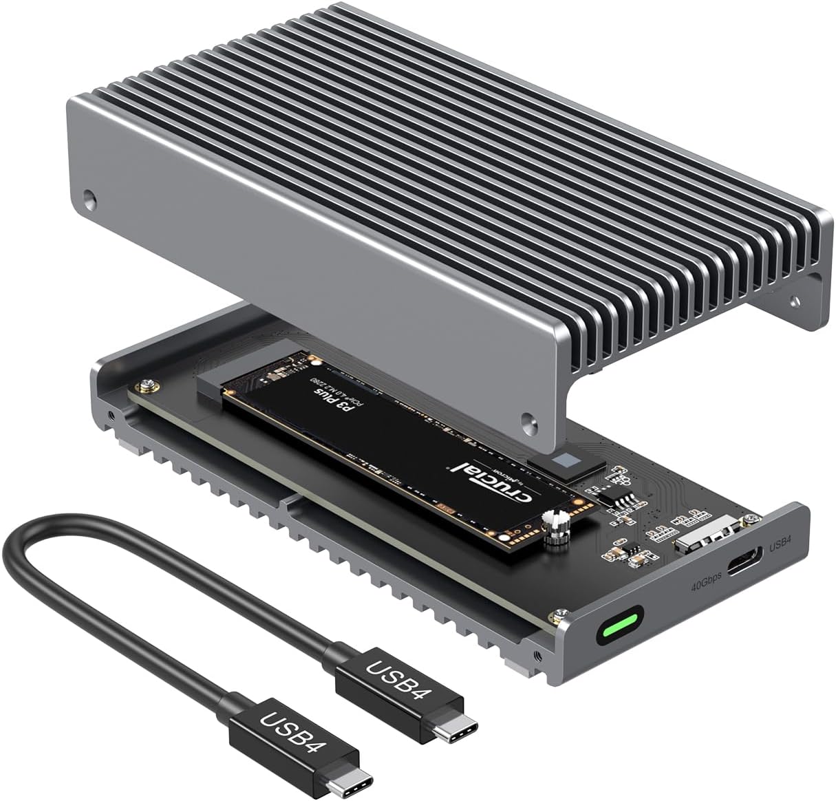 40Gbps Thunderbolt SSD Enclosure by Qwiizlab
