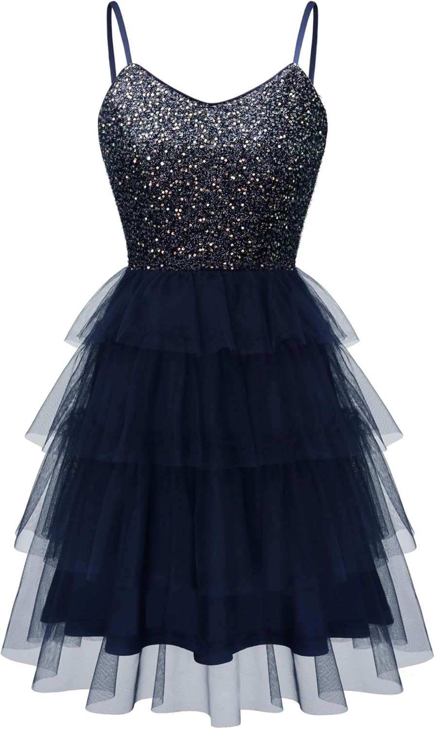 Sparkly Sequin Glitter Dress for Cocktail Parties and Events