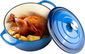 Miereirl 6 Quart Enameled Dutch Oven Pot - Large Family Cooker