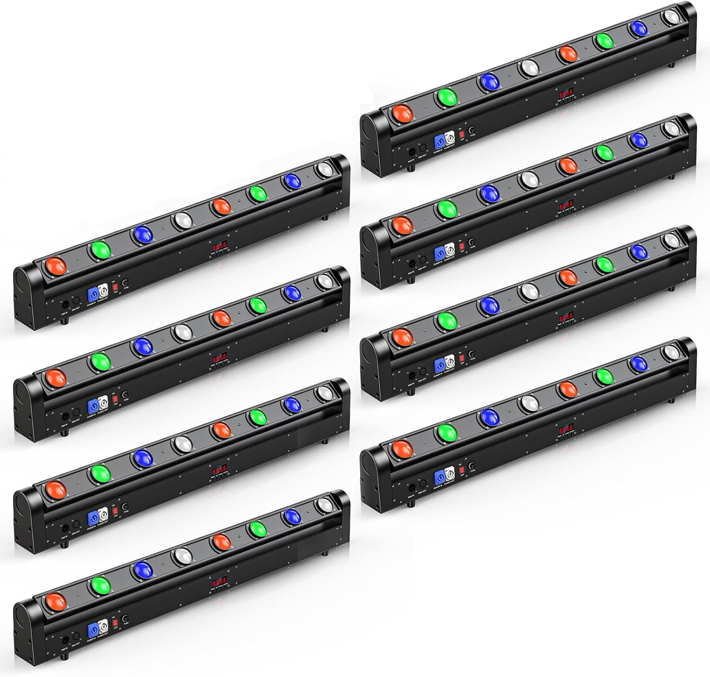 8 Eye LED Beam Wall Washer Lights for Stunning Stage Effects