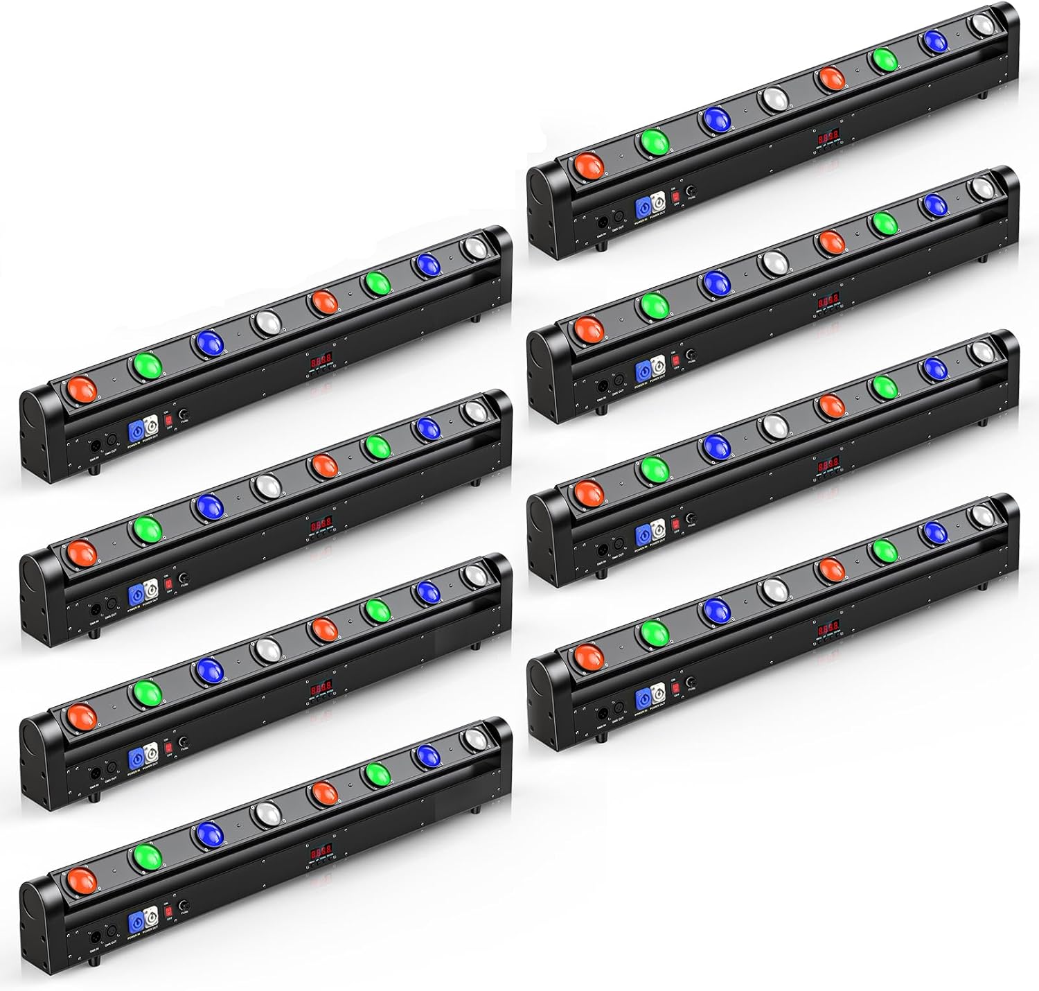 8 Eye LED Beam Wall Washer Lights for Stunning Stage Effects