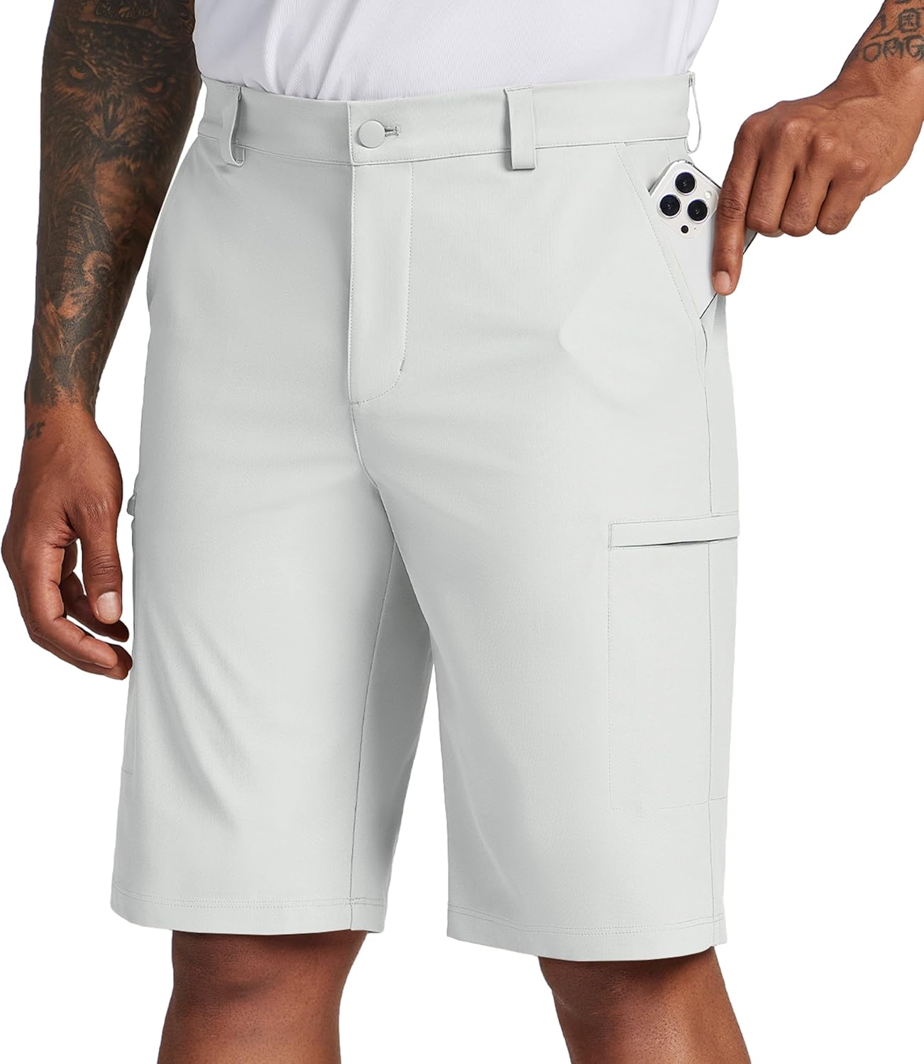 Willit Men's Golf Shorts Quick Dry Athletic Casual Cargo Style