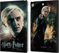 Harry Potter Draco Malfoy Deathly Hallows VIII Leather iPad 10.2 Case