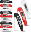 Xuhal 12 Pcs Digital Meat Thermometer - Instant Read Foldable Set