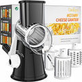 Cambom Rotary Cheese Grater Hand Crank Shredder for Fresh Cheese