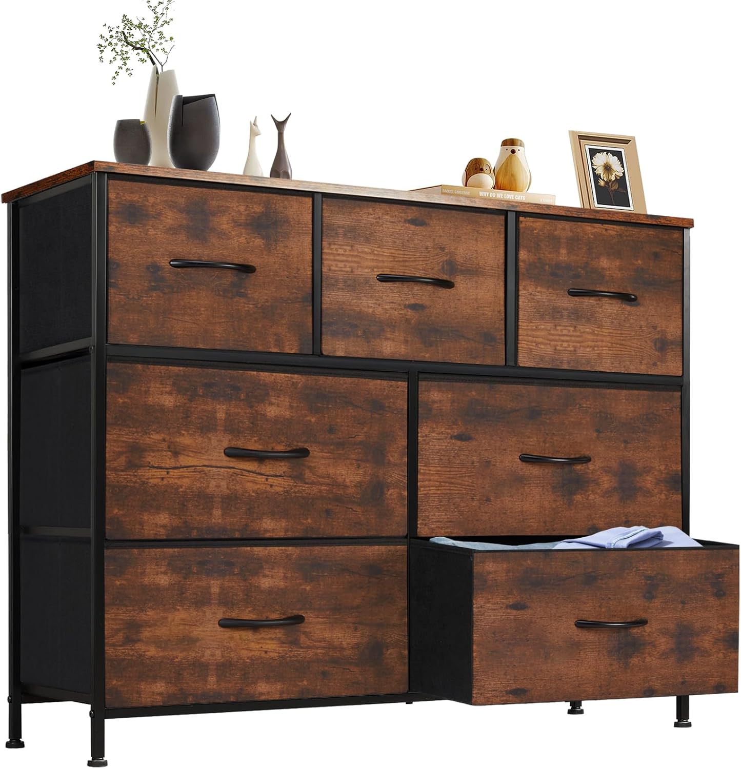 Stylish Sweetcrispy Dresser for Bedroom with 7 Drawers