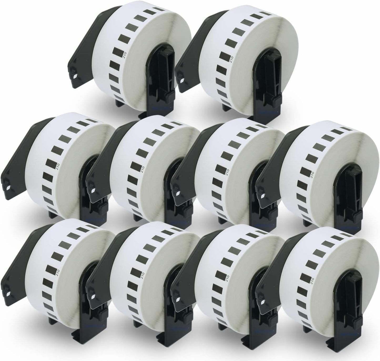 BETCKEY Continuous Labels for Brother QL Printers - 10 Rolls