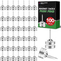 100P Magnetic Pushpin Magnetic Clips Magnetic Thumb Tacks - Secure