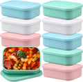 Silicone Freezer Trays 8 Pack 2 Cup Containers - Meal Prep Made Easy