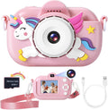 Kids Camera Toys for Girls Age 3-8 - 1080P Digital Toddler Camera