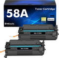 CF258A 58A Toner Cartridge Black 2 Pack - High Yield Replacement
