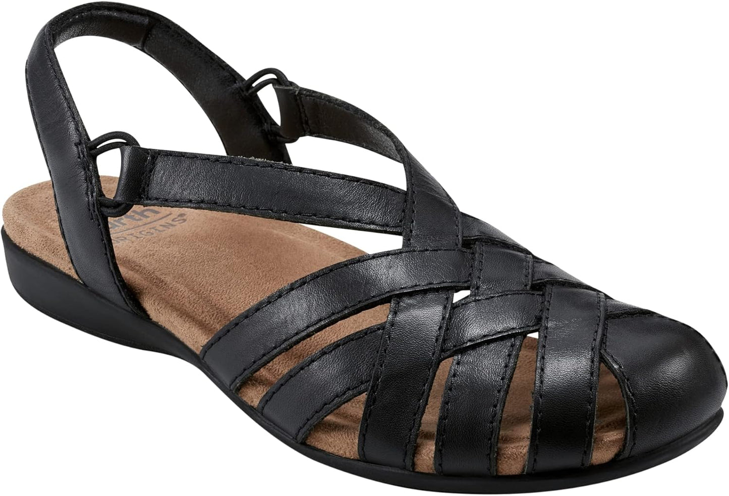 Earth Women's Origins Berri Sandal - Comfortable Woven Slip-ons