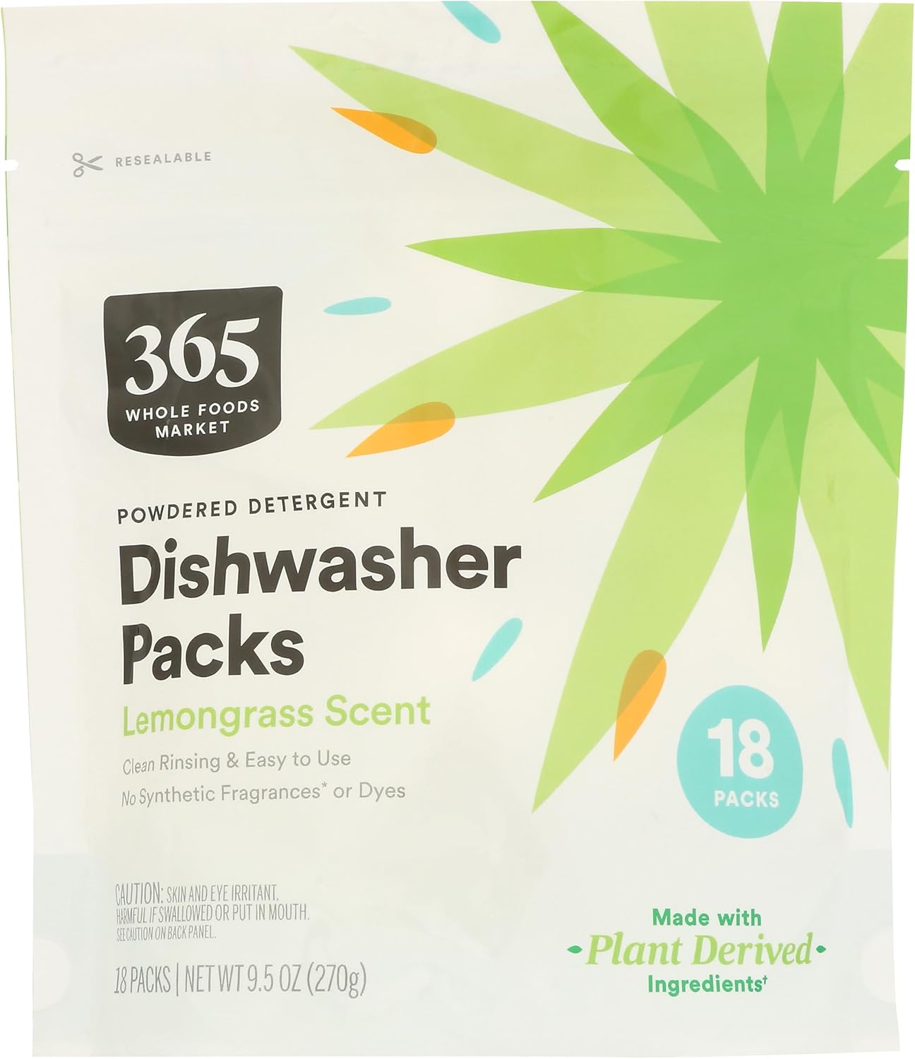 Streak-Free Clean: Lemongrass Dish Pods 18ct
