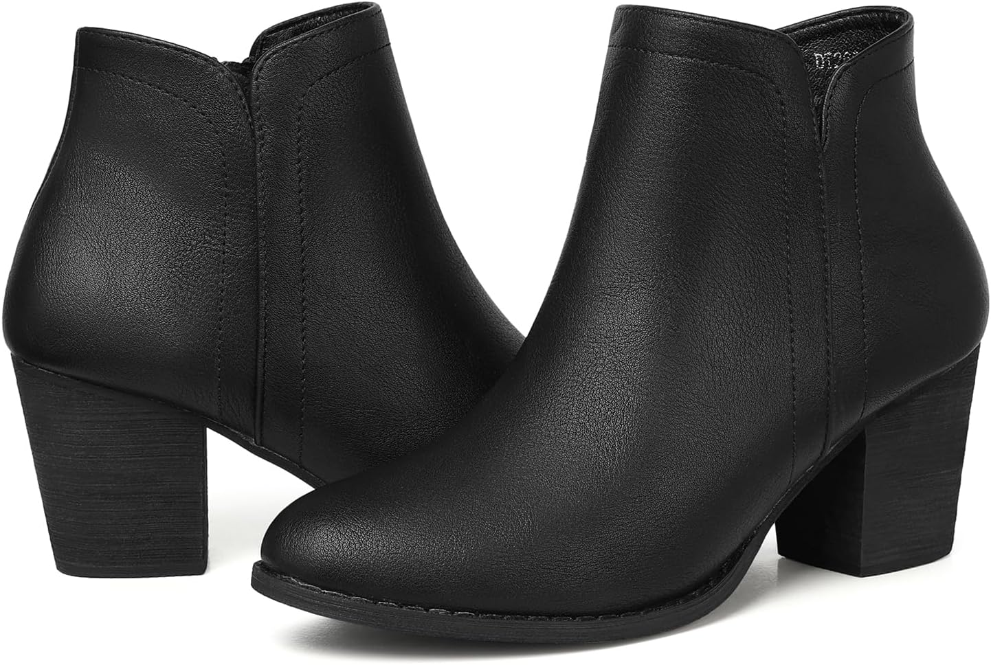Stylish SHIBEVER Women's Ankle Boots with Chunky Low Heel
