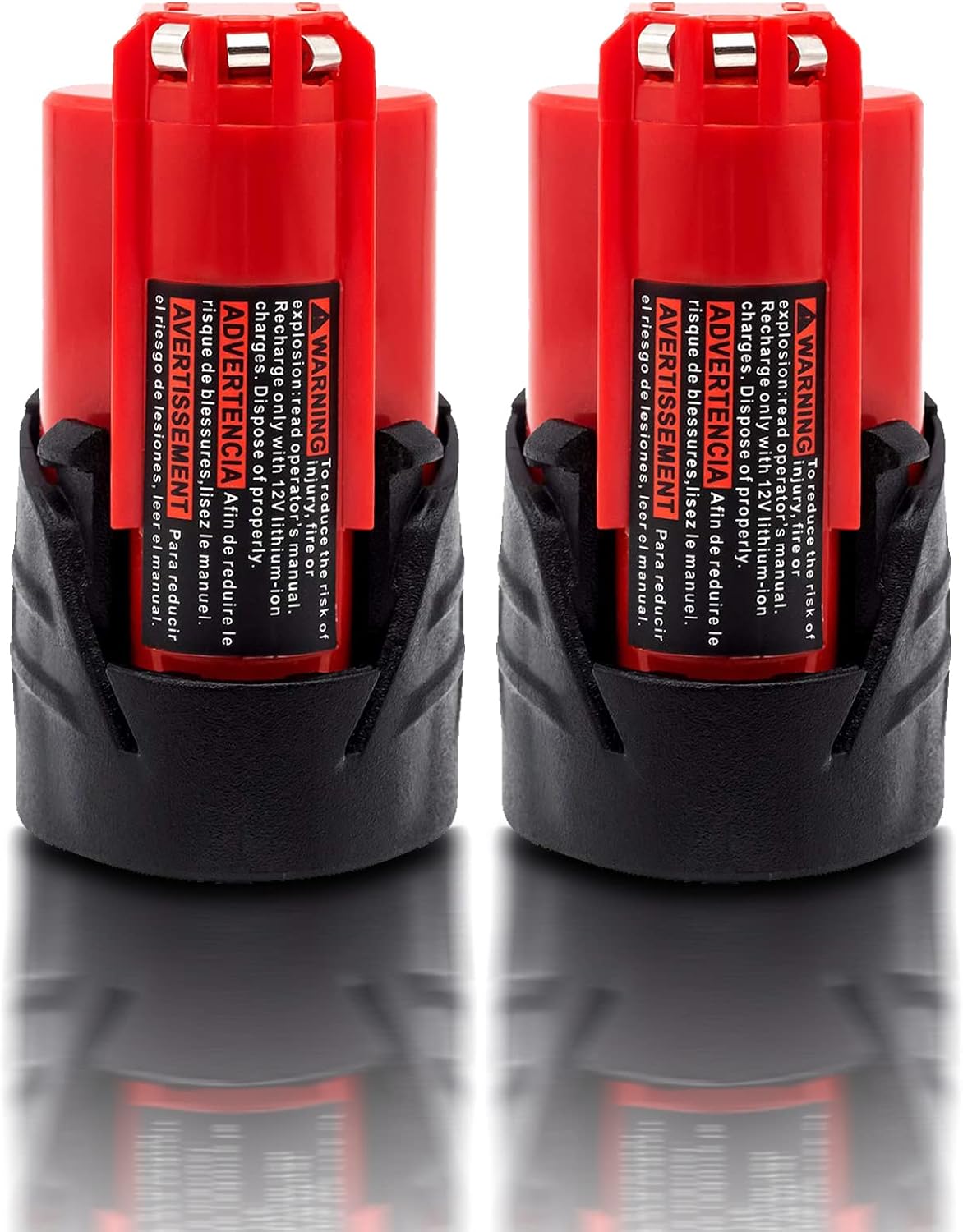 Battery Replacement for Milwaukee 12v Tools - 4.0Ah Lithium Pack