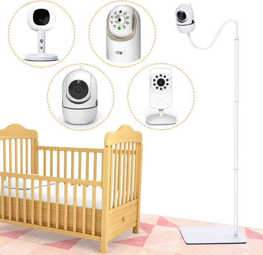 Universal Baby Monitor Floor Stand - Streamline Monitoring Setup!
