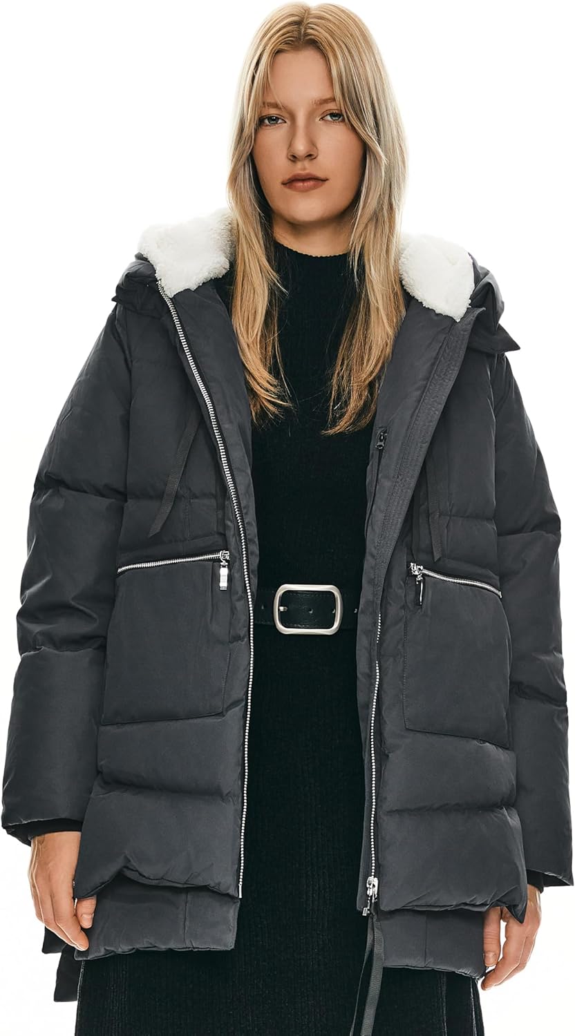 Orolay Women's Thickened Down Jacket for Ultimate Winter Warmth