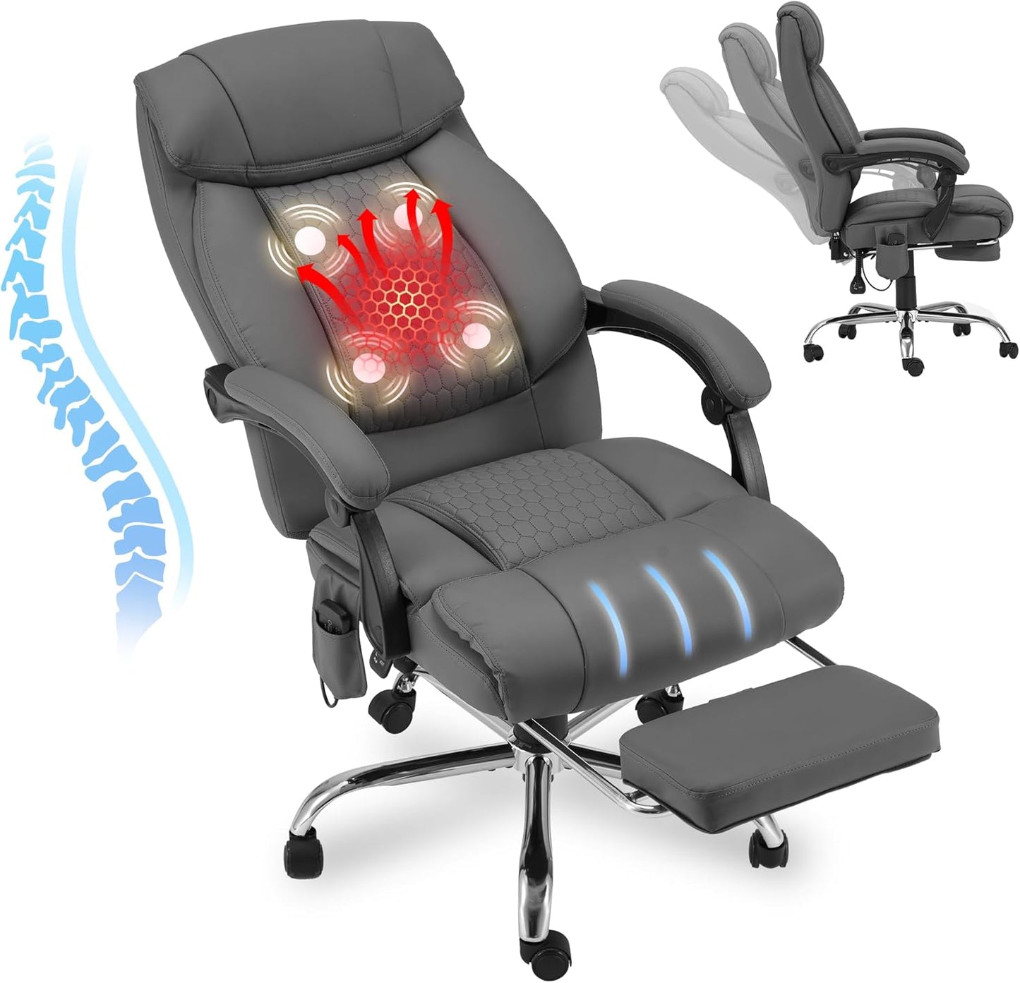 Relax & Work in Comfort with HOMREST Massage Chair